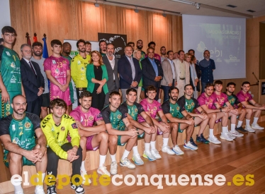 REBI SLU: El REBI Balonmano Cuenca se presenta oficialmente ante la afición