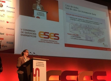 REBI SLU: Rebi lleva a cabo su presentación de La Red de Calor de Soria en la quinta edición del Congreso ESES 2016