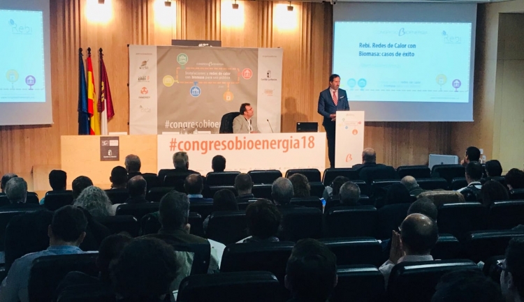REBI SLU: Rebi expone sus casos de éxito de Redes de Calor en el Congreso Nacional de Bionenergía celebrado en Cuenca