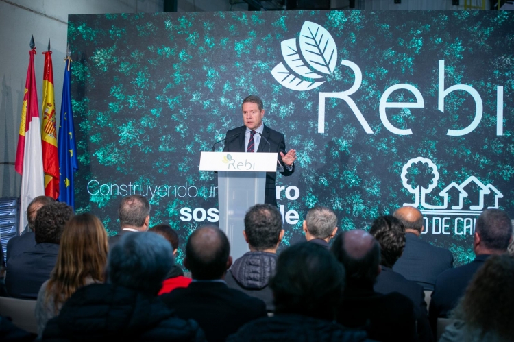 REBI SLU: Emiliano García-Page inaugura la central térmica de la Red de Calor de Cuenca