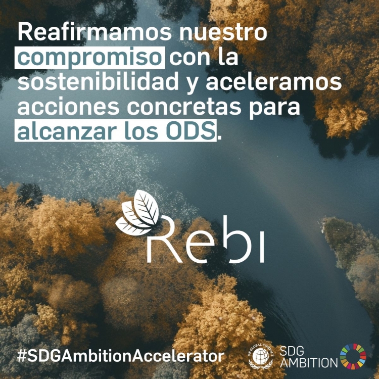 REBI SLU: Rebi participa en el programa SDG Ambition del Pacto Mundial de la ONU para avanzar en los Objetivos de Desarrollo Sostenible